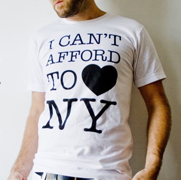 I Can't Afford To Love New York City